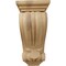 Ekena Millwork 4 1/2"W x 5"D x 10"H Medium Classical Corbel, Cherry CORW04X05X10CLCH - alternate 4